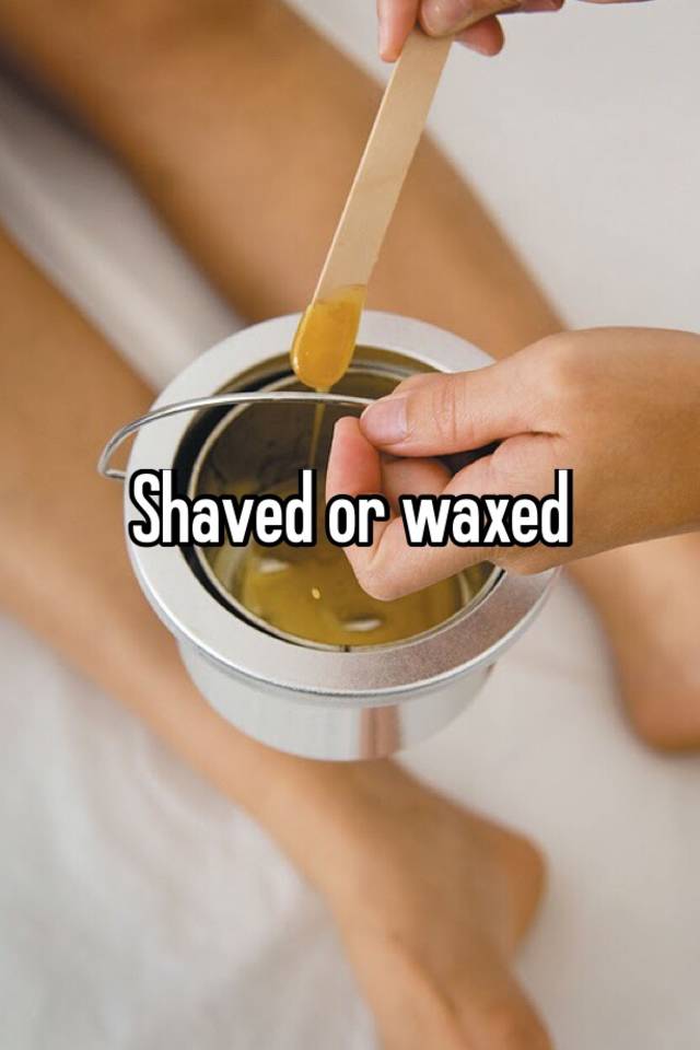 Shaved Or Waxed 1359