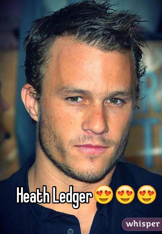 Heath Ledger😍😍😍