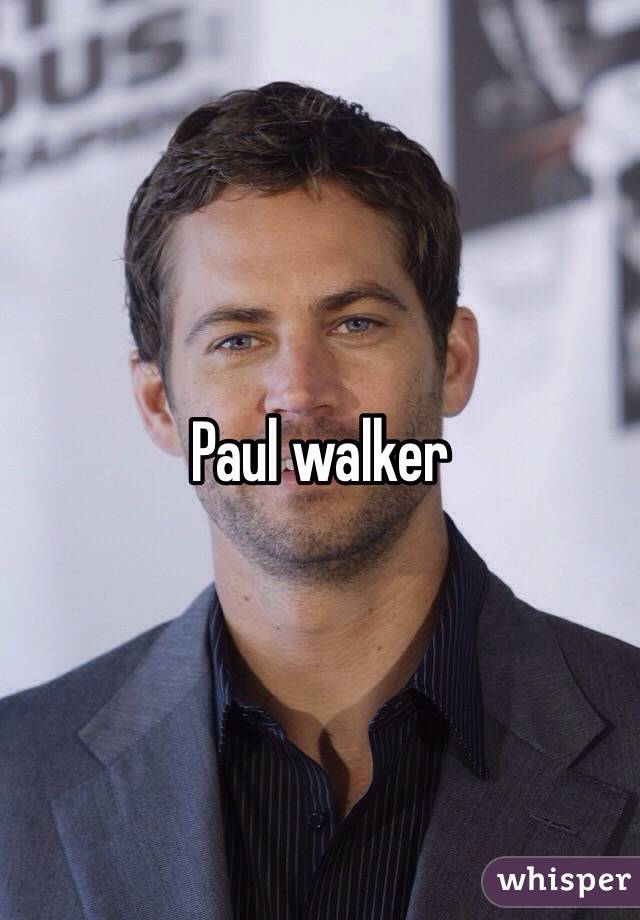 Paul walker 