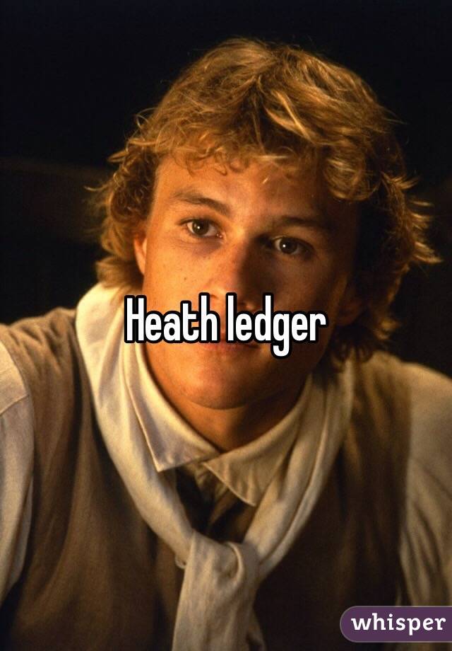 Heath ledger 