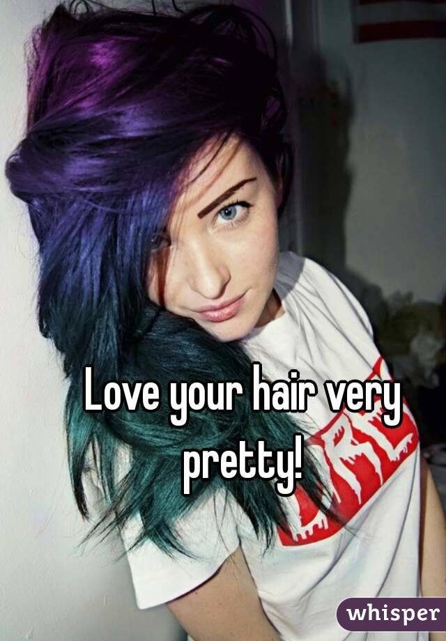 Love your hair very pretty! 