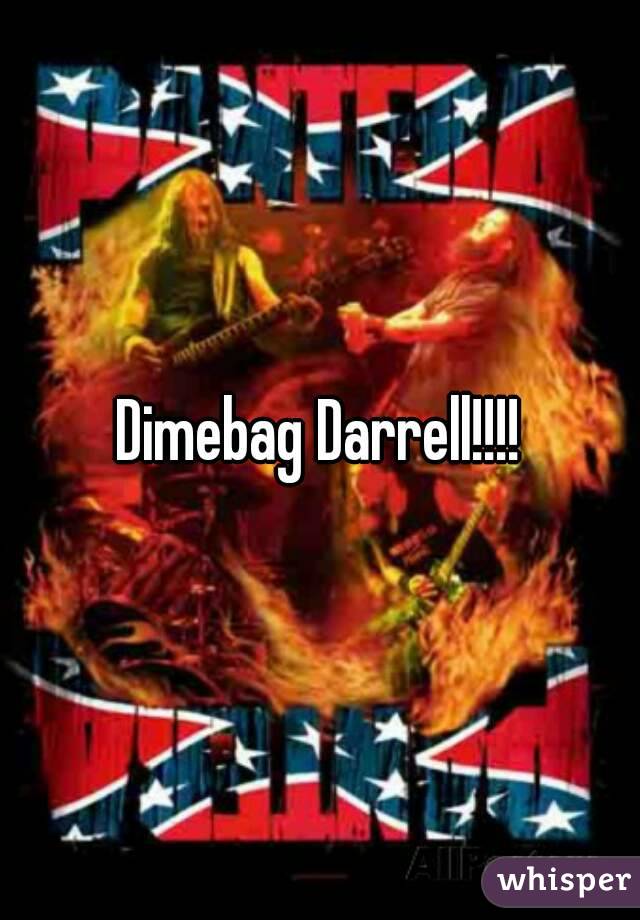 Dimebag Darrell!!!!