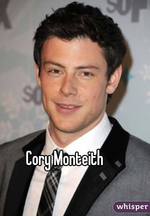 Cory Monteith 