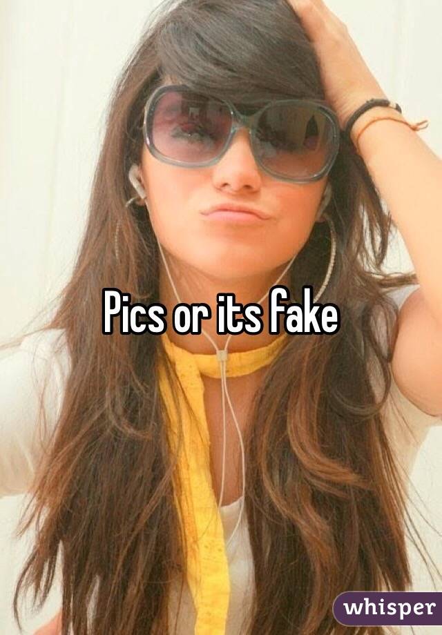Pics or its fake 
