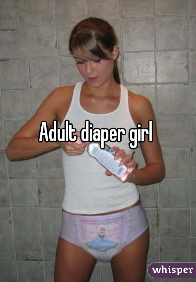 Adult diaper girl 