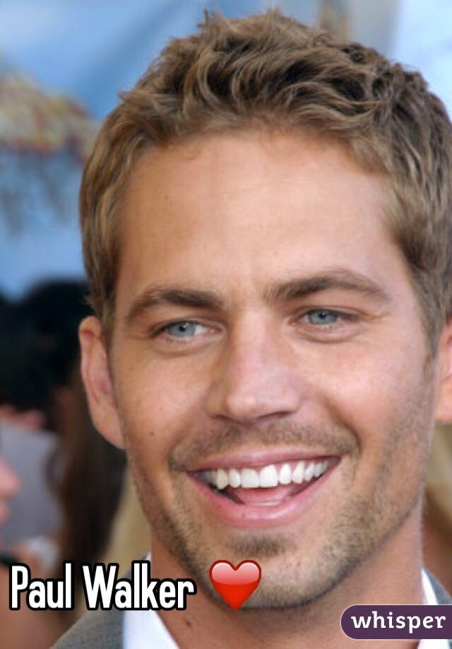 Paul Walker ❤️