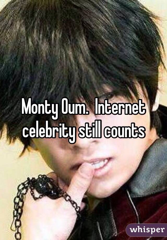 Monty Oum.  Internet celebrity still counts