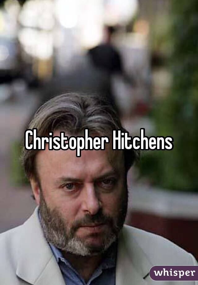 Christopher Hitchens 