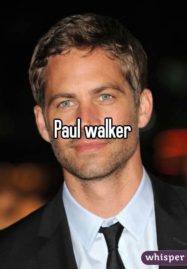 Paul walker