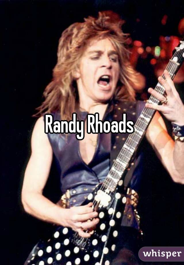 Randy Rhoads 