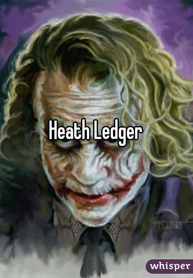 Heath Ledger