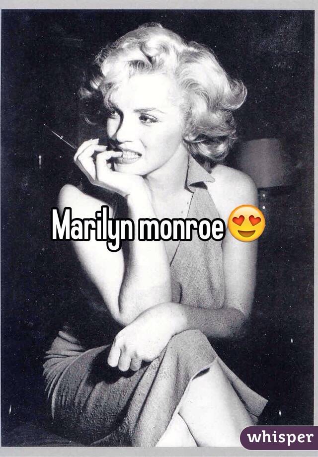 Marilyn monroe😍