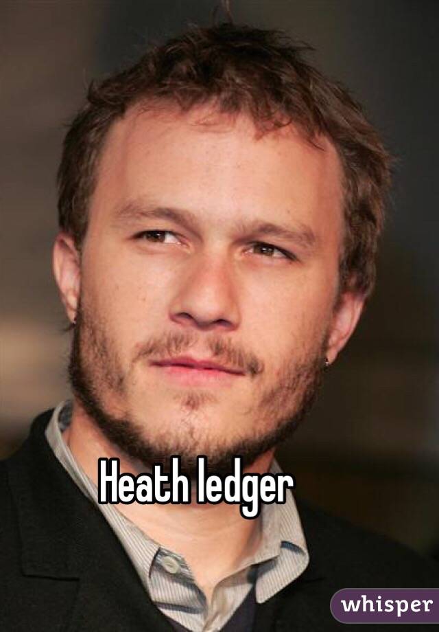 Heath ledger 