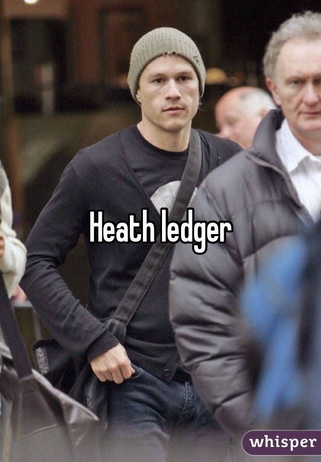 Heath ledger