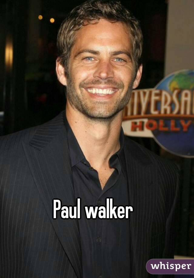 Paul walker