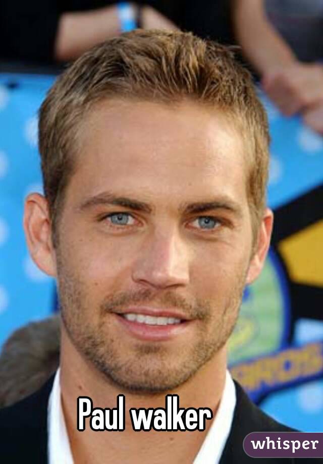 Paul walker