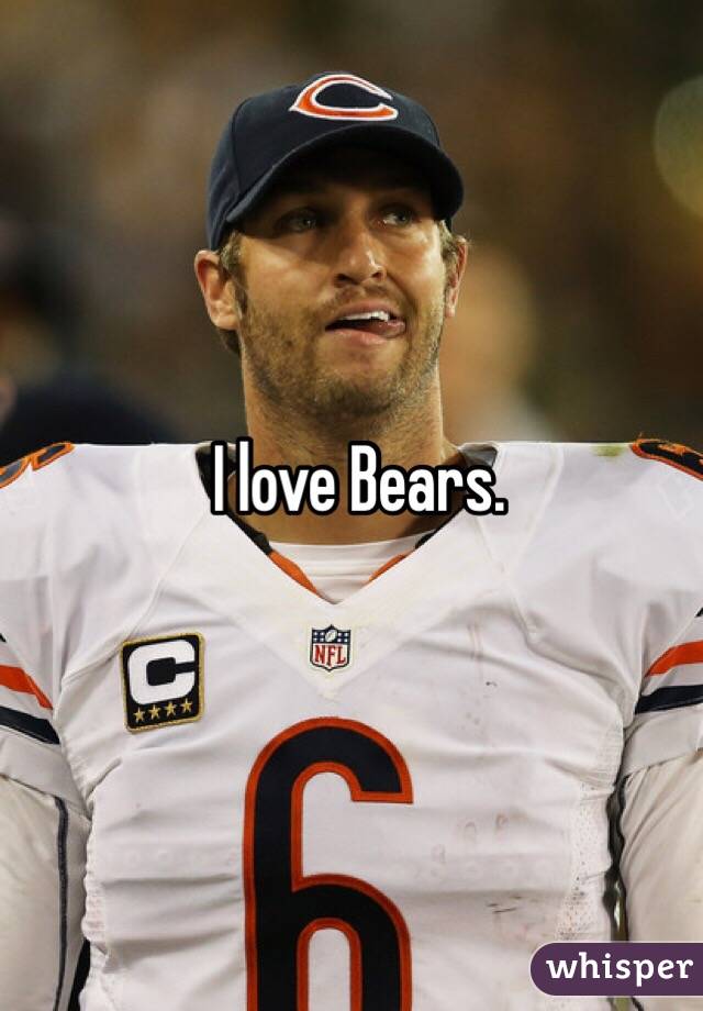 I love Bears.