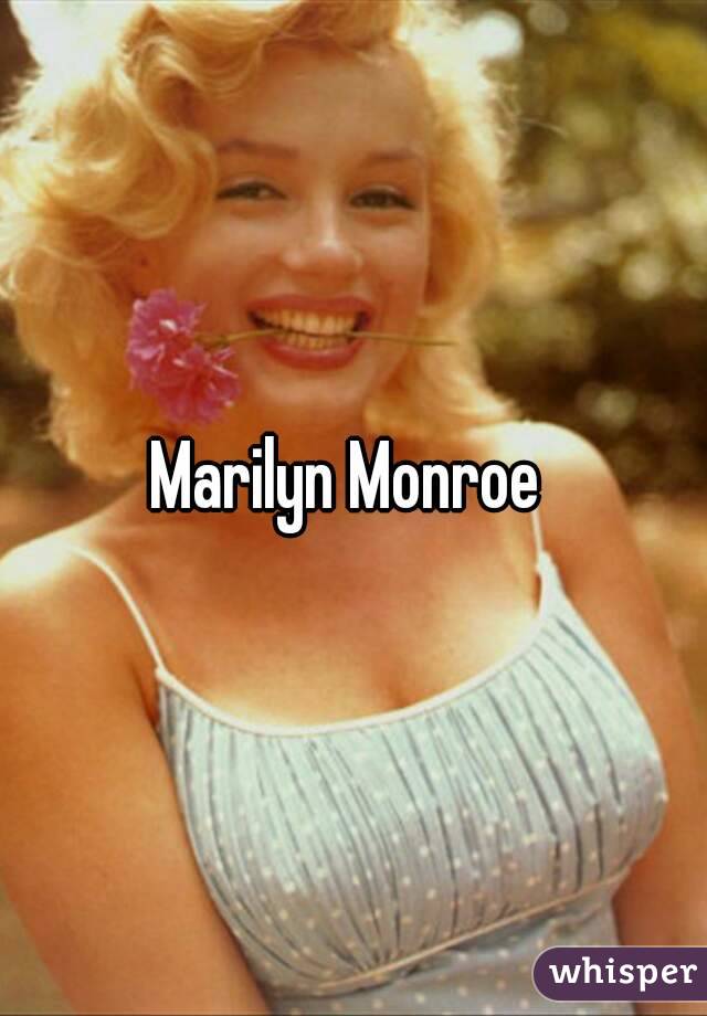 Marilyn Monroe 