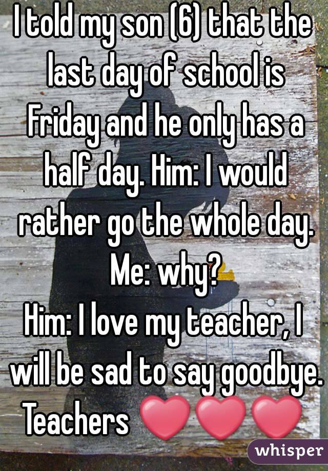 last day of school quotes sad