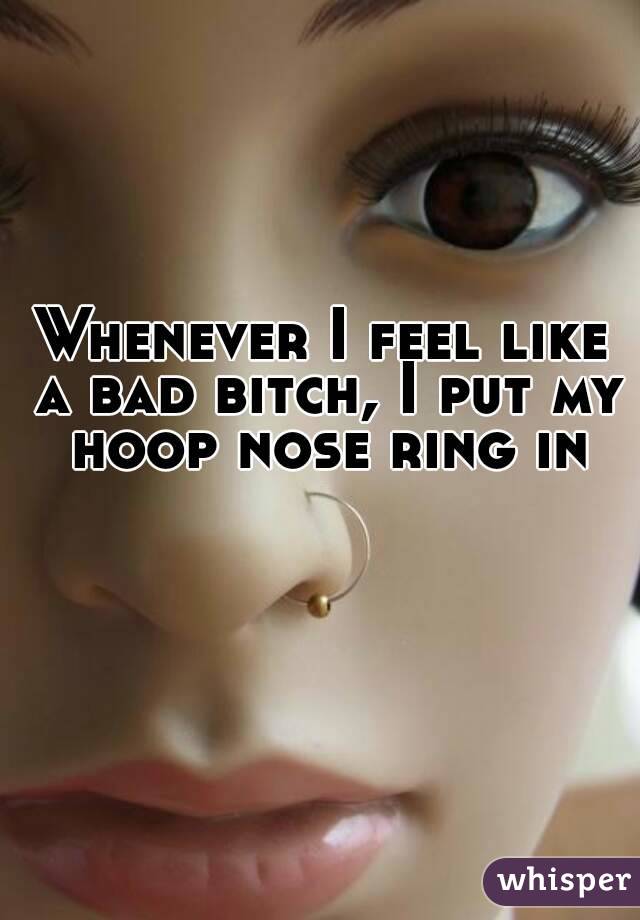 How do you put on a nose ring?
