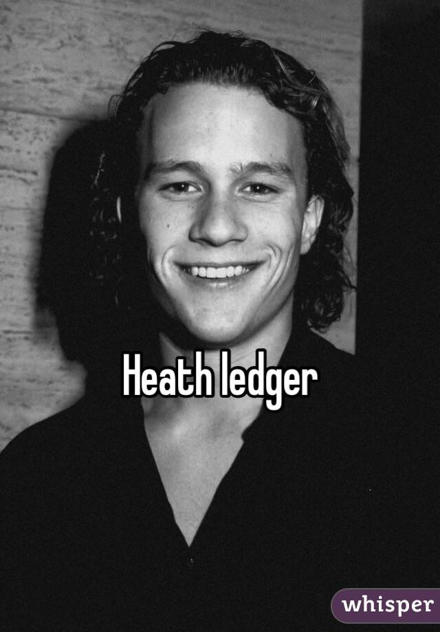 Heath ledger 