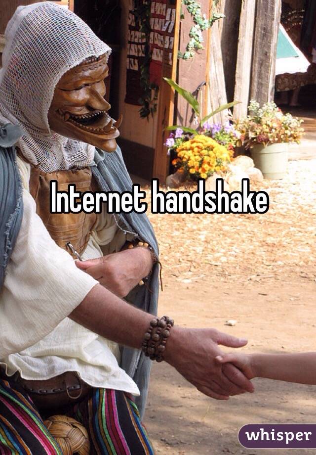 Internet handshake
