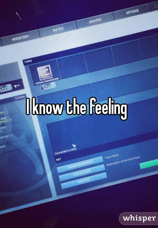 i-know-the-feeling