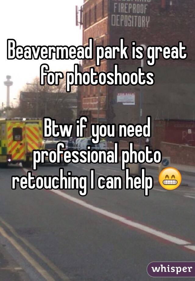 Beavermead park is great for photoshoots 

Btw if you need professional photo retouching I can help 😁