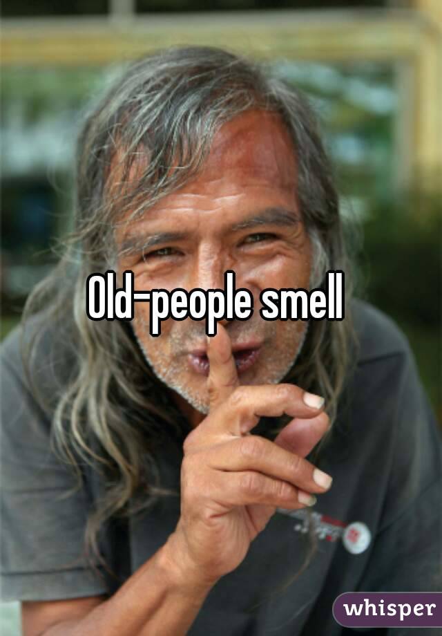 Old-people smell 