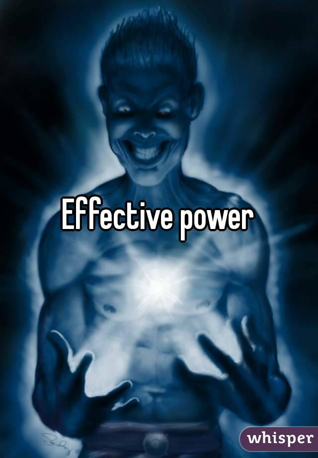 Effective power