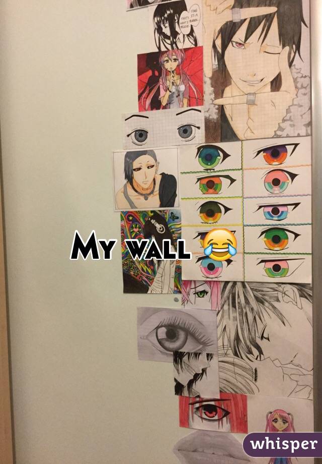 My wall 😂