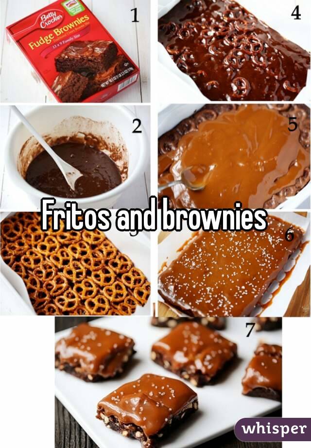 Fritos and brownies