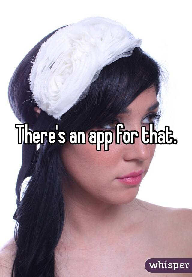 There's an app for that. 