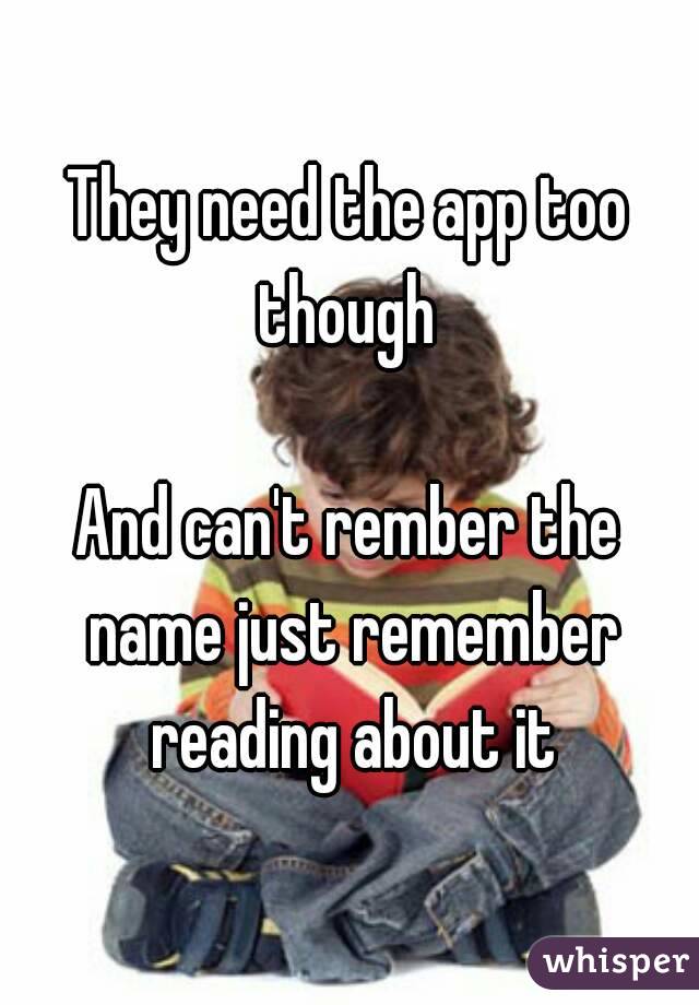 They need the app too though 

And can't rember the name just remember reading about it