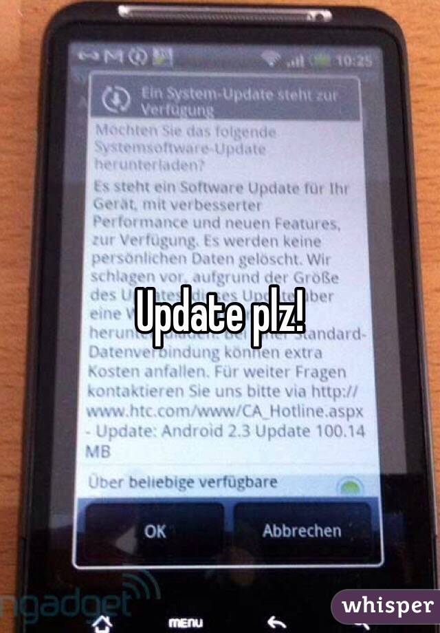 Update plz!