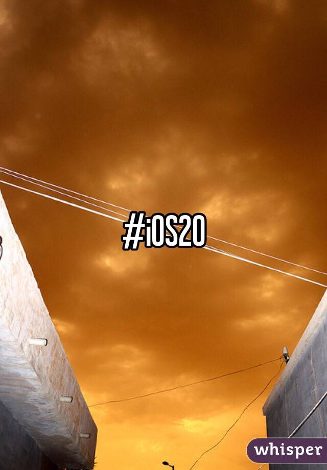 #iOS20