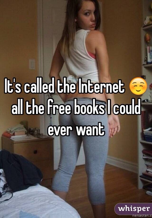 It's called the Internet ☺️ all the free books I could ever want 