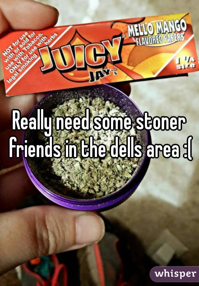 Really need some stoner friends in the dells area :(
