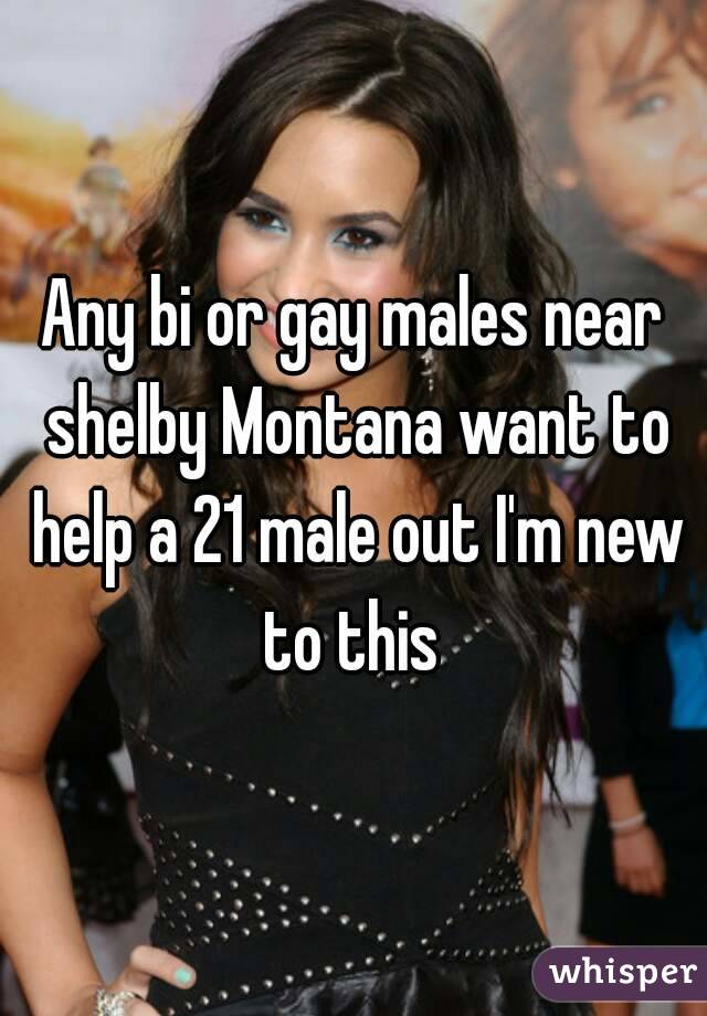 Any bi or gay males near shelby Montana want to help a 21 male out I'm new to this 