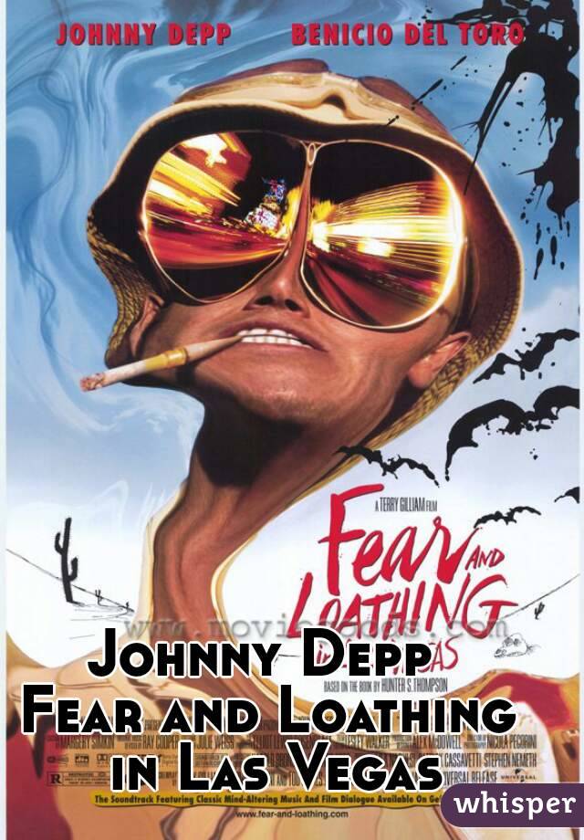 Johnny Depp 
Fear and Loathing in Las Vegas