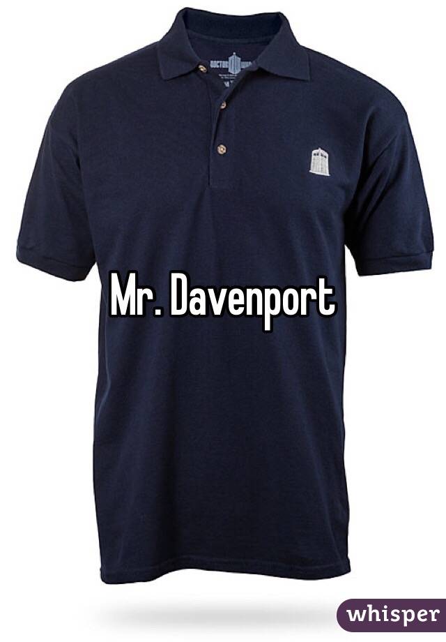 Mr. Davenport 