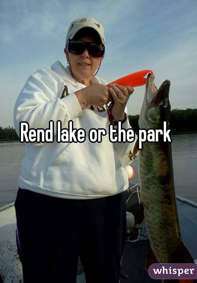 Rend lake or the park 