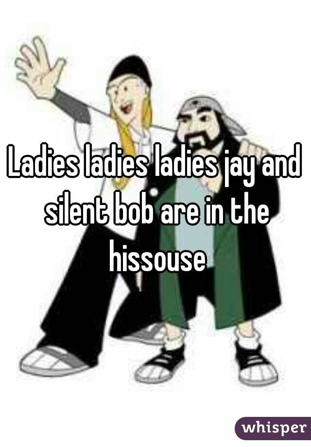 Ladies ladies ladies jay and silent bob are in the hissouse