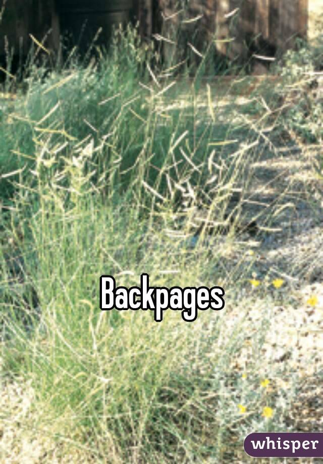 Backpages