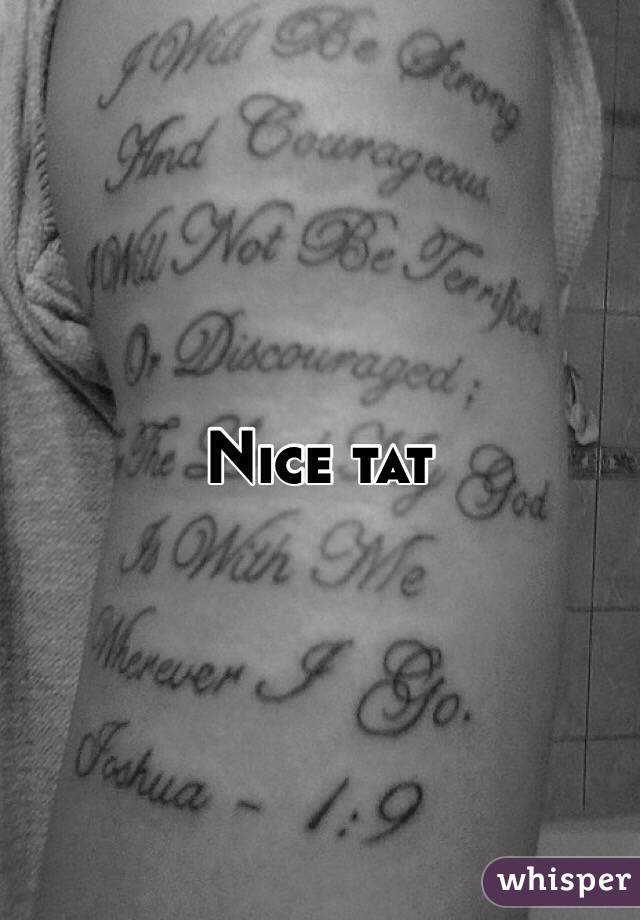 Nice tat