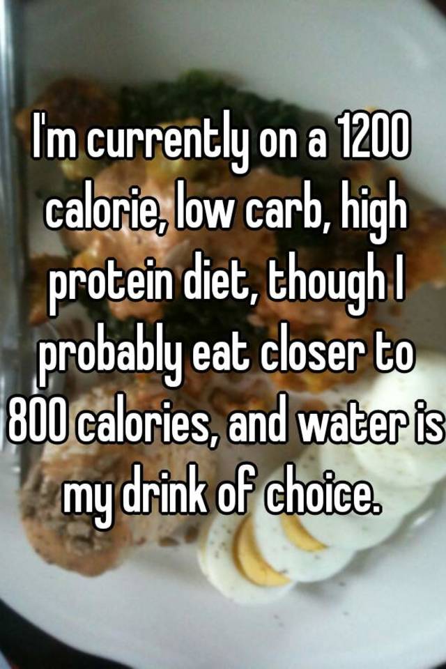800 Calories Protein Diet