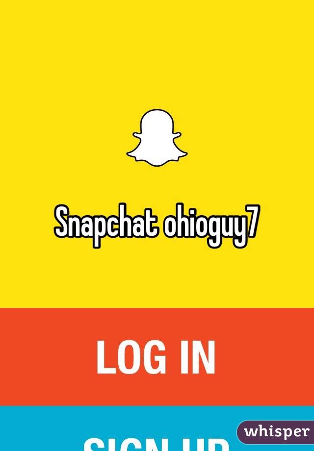 Snapchat ohioguy7