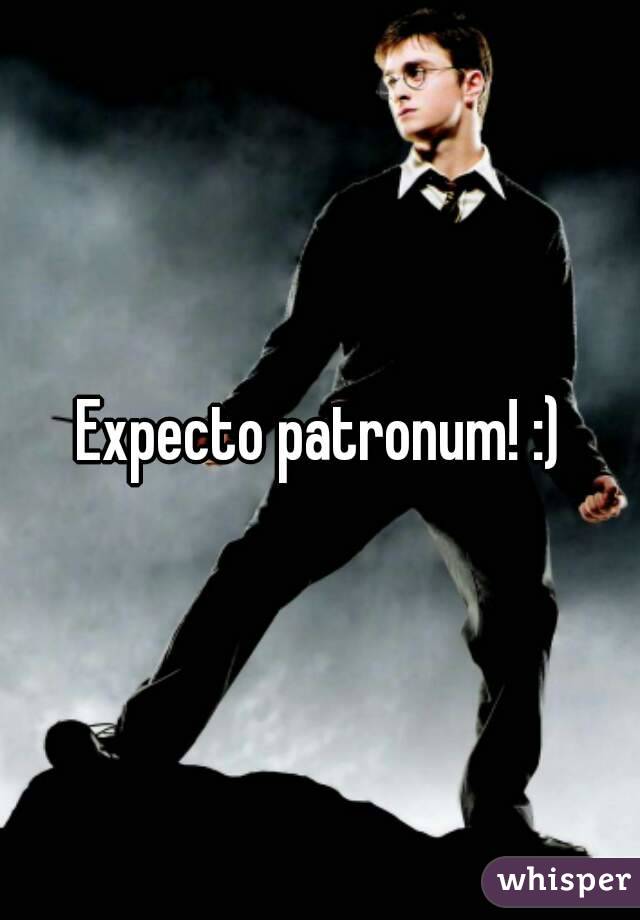 Expecto patronum! :)
