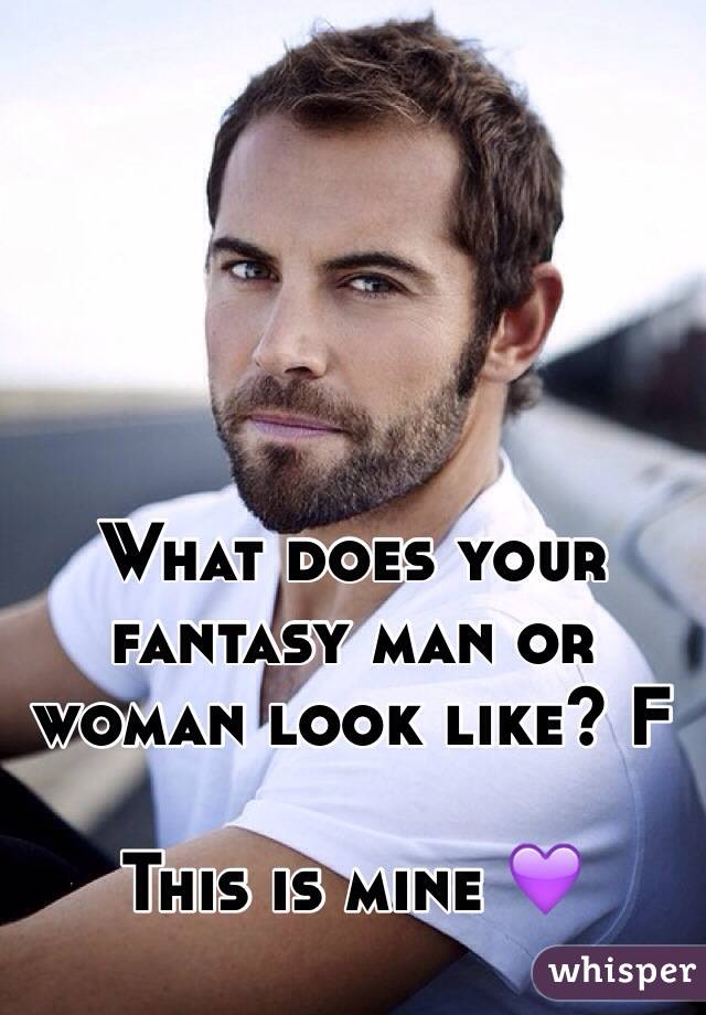 What does your fantasy man or woman look like? F 

This is mine 💜