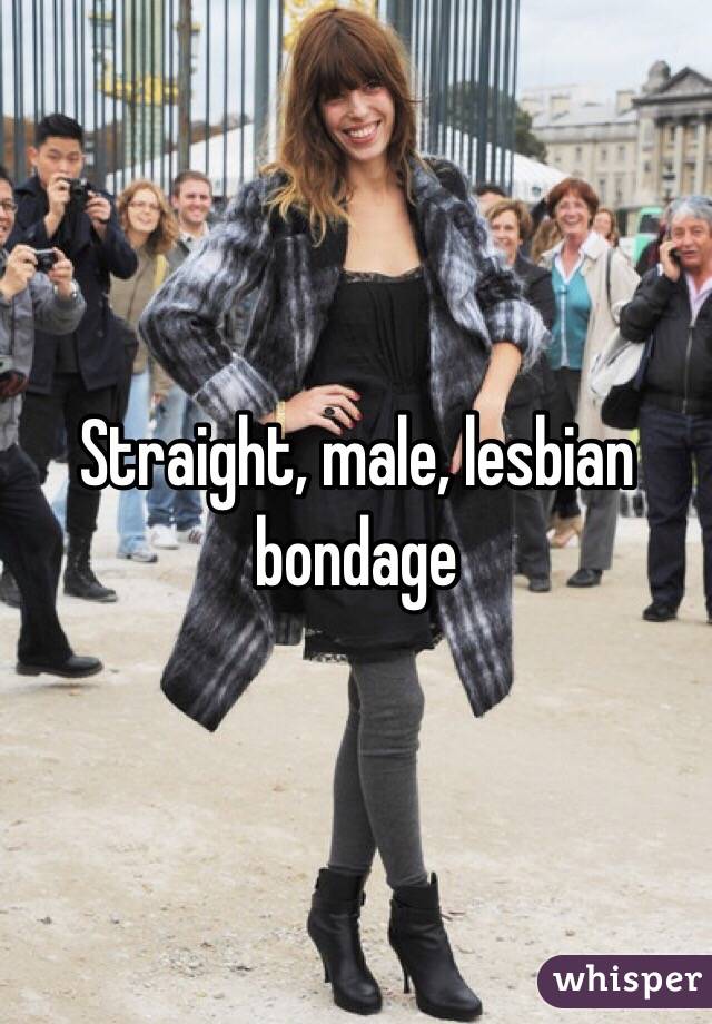 Straight, male, lesbian bondage 